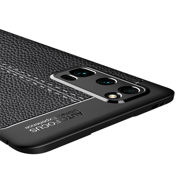 For Huawei Honor 30 Pro Litchi Texture TPU Shockproof Case, For Huawei Honor 30 Pro