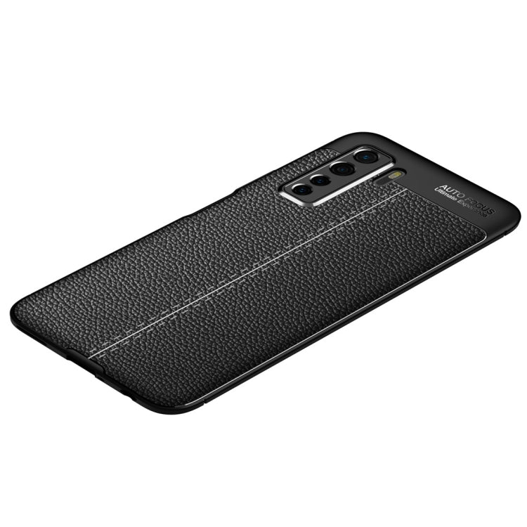 For Huawei Nova 7 SE Litchi Texture TPU Shockproof Case, For Huawei Nova 7 SE