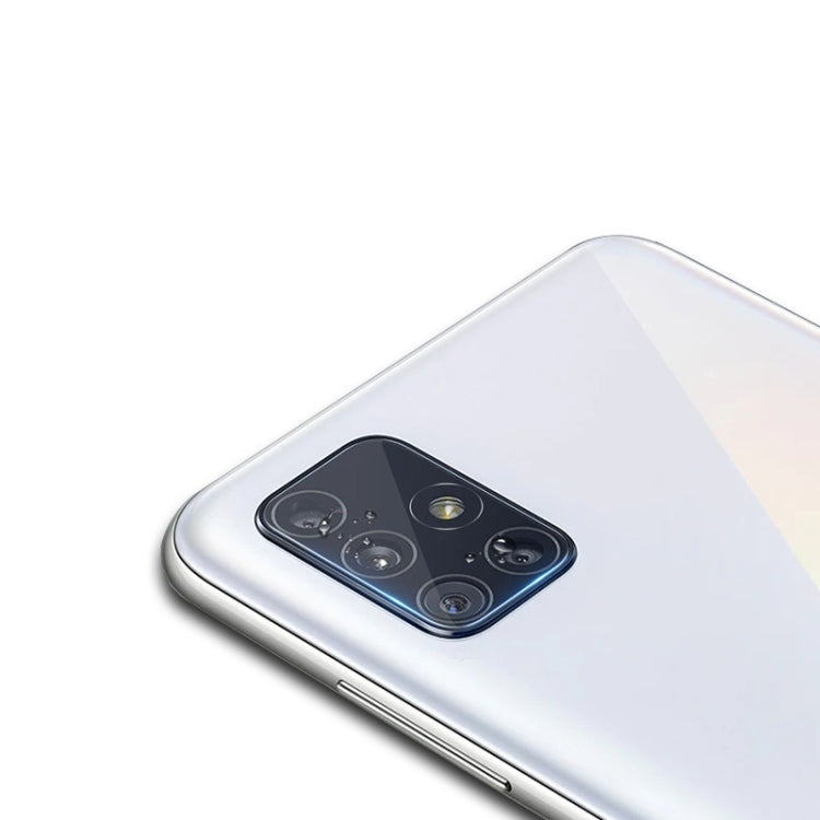 Rear camera lens glass film applied on phone back, clear 2.5D round edge