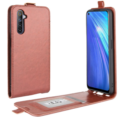 Pink leather flip phone case with card slots and photo window; vertical flip cover