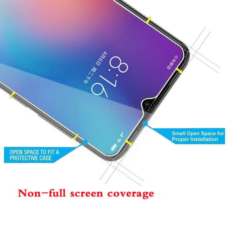 Explosion-proof tempered glass screen protector for UMIDIGI A5 Pro, non-full coverage edges