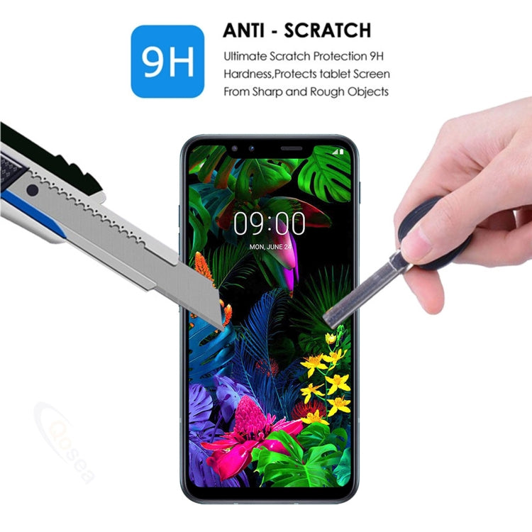 9H anti-scratch transparent tempered glass screen protector for full coverage
