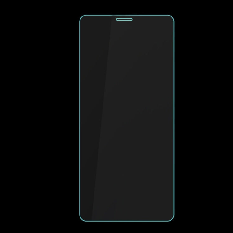 Tempered glass screen protector for LG G8s ThinQ, clear 2.5D curved panel