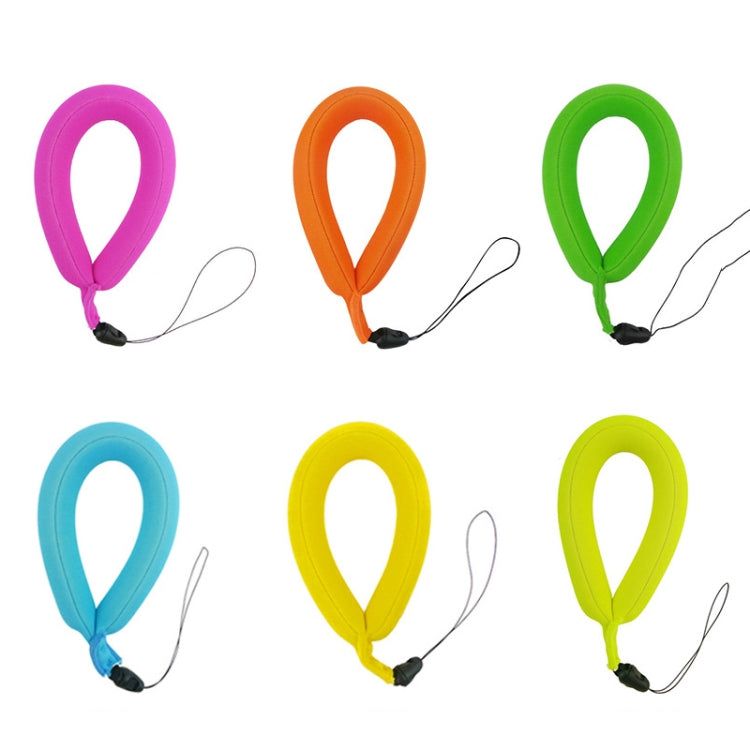Assorted color floating buoyancy wristbands with tether cords and sponge loops