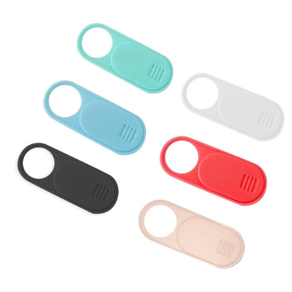 Assorted color front camera privacy covers, oval lens-hole design set