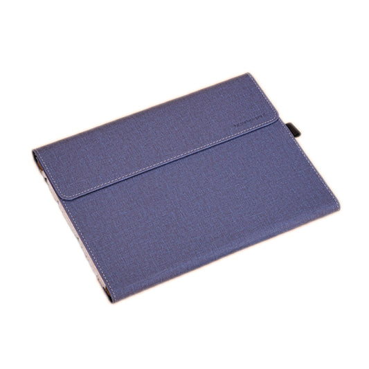 Dark blue TPU folio tablet case with front flap