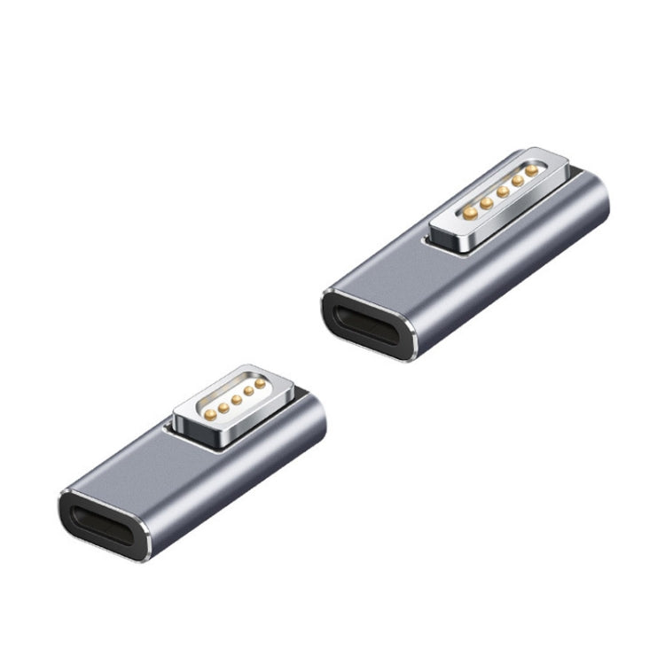 Type-C to Magsafe adapters shown together: one larger, one smaller connector