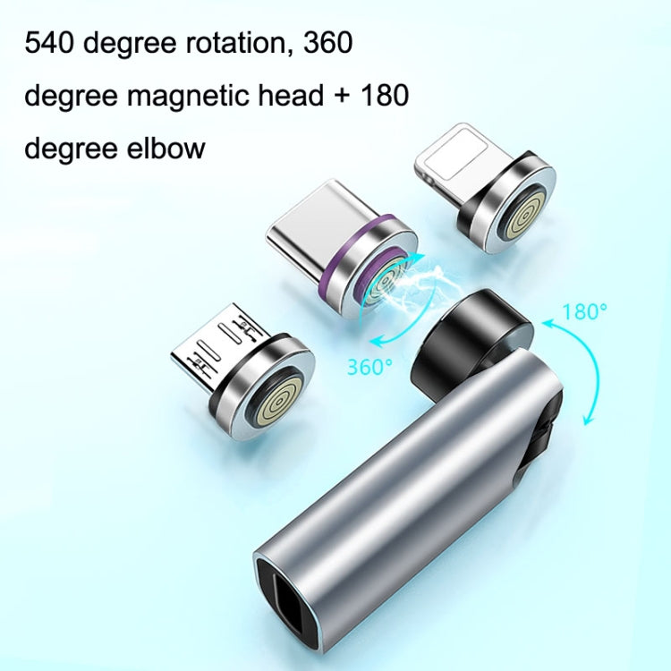 Magnetic charging heads with rotating connector for flexible cable alignment