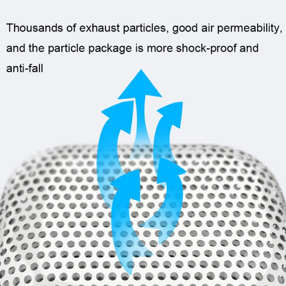 Perforated vented TPU earphone cover case with anti-fall design