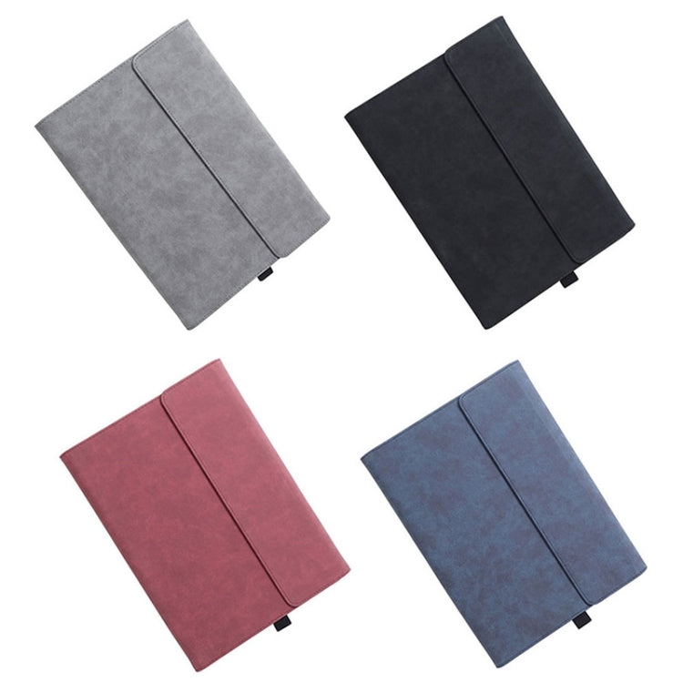 Set of protective tablet cases in gray, black, red, and blue