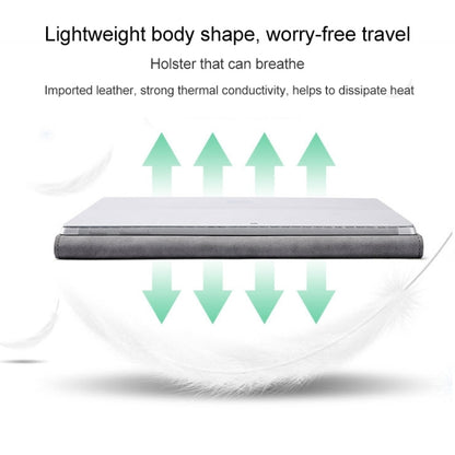Grey tablet protective case with cooling ventilation airflow design