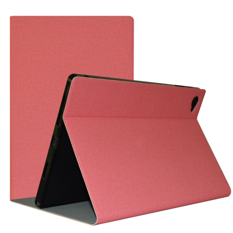 Pink folding tablet protective case with front cover and kickstand stand