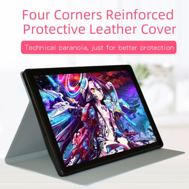 Gray tablet protective case with reinforced corners and foldable stand
