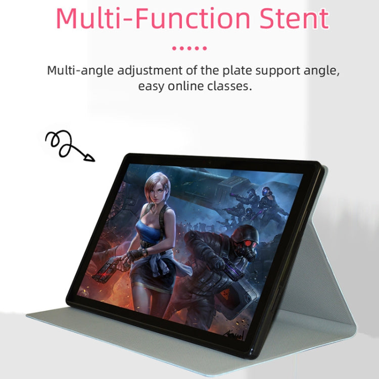 Dark gray tablet case with multi-angle kickstand for viewing support
