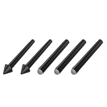 For Microsoft  Surface Pro 4/5/6/7/Book /Pro X 2pcs 2H+3pcs HB  Pen Nib Refill, 2pcs 2H+3pcs HB