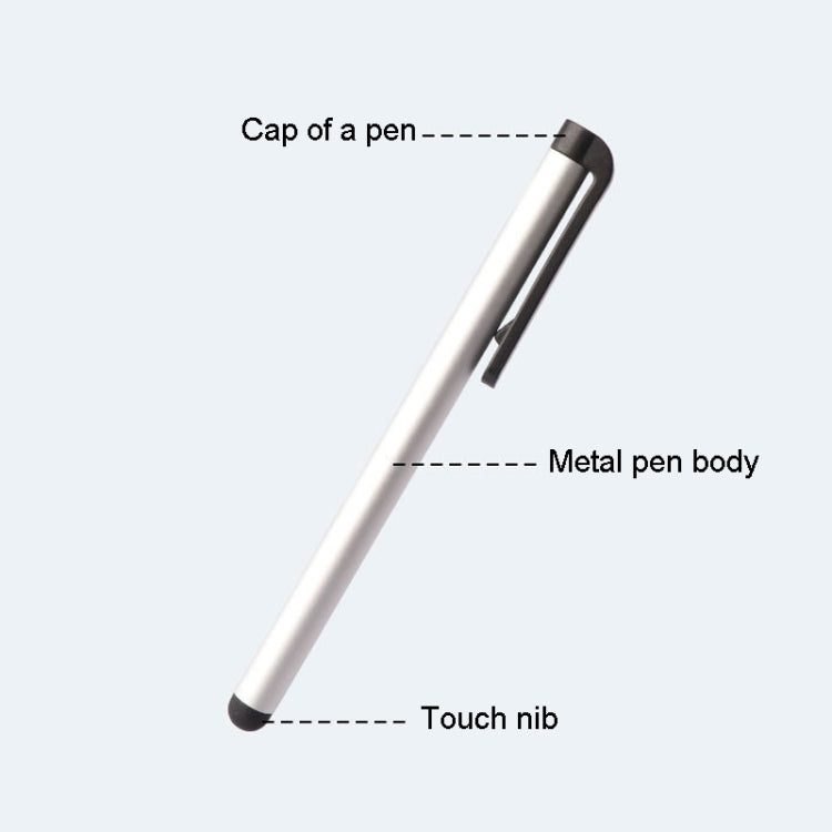 5pcs 7.0 Universal Handwriting Capacitor Pen Metal Pad Stylus