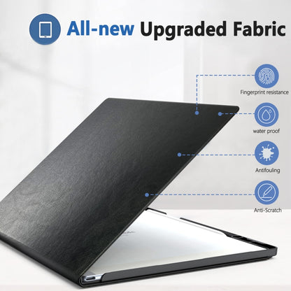 For ReMarkable 2 10.3 Inch 2020 Paper Tablet Case Slim Lightweight Folding Book Folio Cover, Style 2 Black, Style 2 Grey