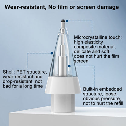 For Huawei M-Pencil 2 / 3 Mute Damping Anti-slip Replacement Nibs, 2B Gray, 2B White, 2H Transparent, 2H Gray, 2H White, 2B High Elasticity Transparent, 2B High Elasticity White, HB Micro Elastic Transparent, HB Micro Elastic White                     ...