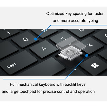 For Microsoft Surface Pro 8 / 9 / 10 / X Bluetooth Keyboard Magnetic Tablet Wireless Touch Backlit Keyboard With Pen Slot, For Microsoft Surface Pro 8 / 9 / 10 / X