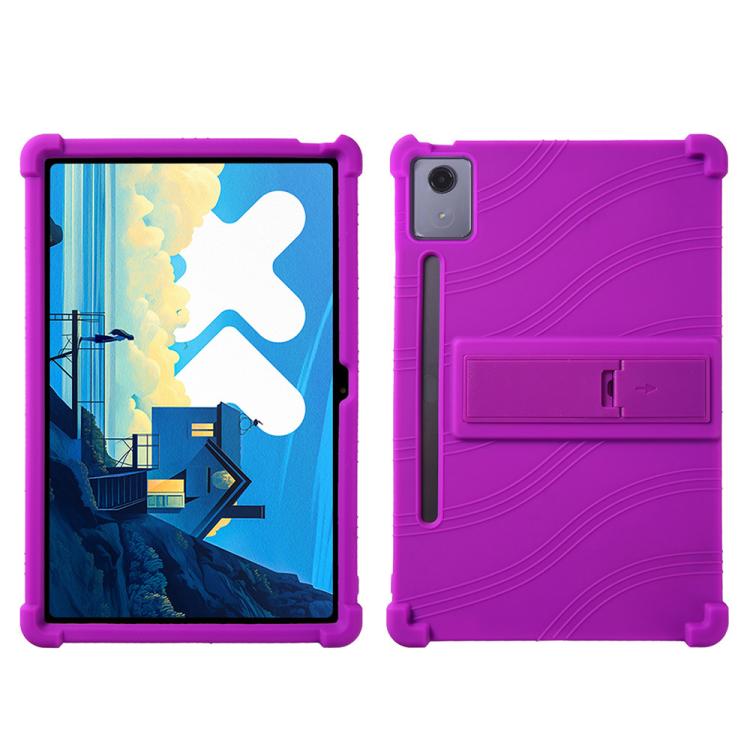 For Lenovo Idea Tab Pro Shockproof Silicone Tablet Protective Case With Holder