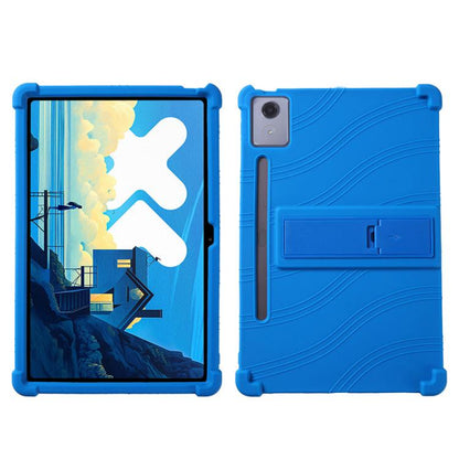 For Lenovo Idea Tab Pro Shockproof Silicone Tablet Protective Case With Holder