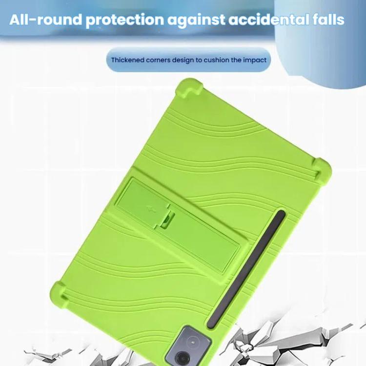For Lenovo Idea Tab Pro Shockproof Silicone Tablet Protective Case With Holder