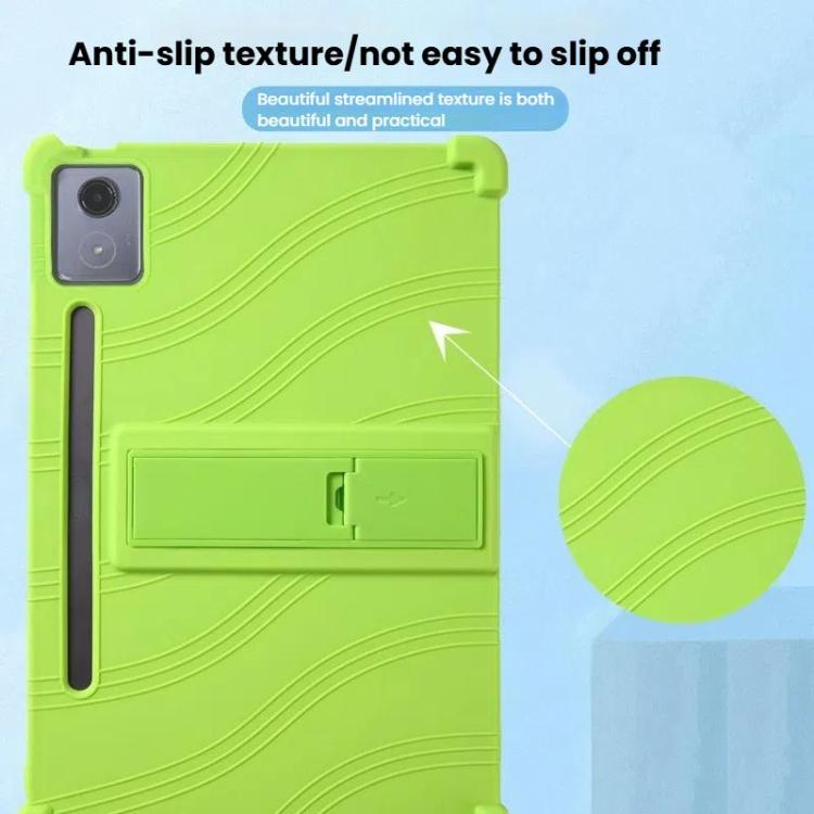 For Lenovo Idea Tab Pro Shockproof Silicone Tablet Protective Case With Holder