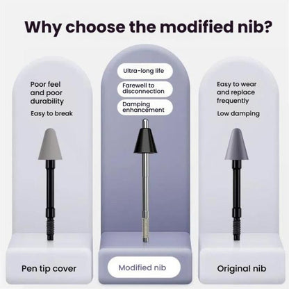For Redmi Smart Pen Modified Tip Replacement Pencil Nib, Metal Core Black, Needle Black, Metal Core White, Needle White, Metal Core Semi-transparent, Needle Semi-transparent