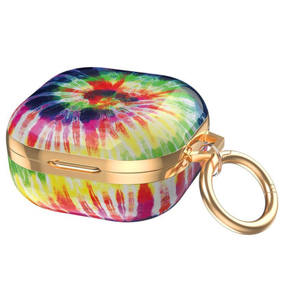 AhaStyle DD-WG01 Earphone TPU Protective Case For Samsung Galaxy Buds Pro / Live / 2 / 2 Pro / FE, Bohemian, Mandala, Colorful Light, Dark Green Marble, Blue Gold Marble, Black Gold Marble