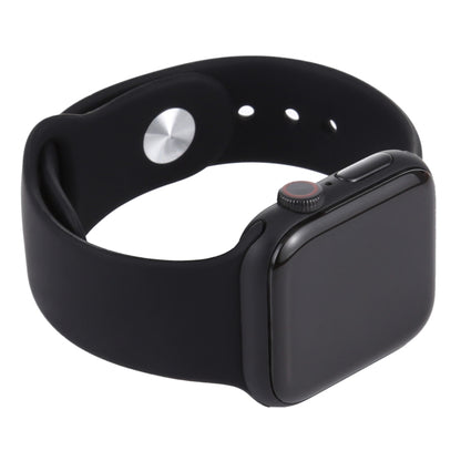 Apple Watch Series 6 dummy display watch with black silicone strap and dark screen