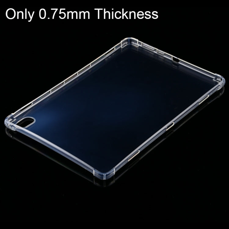 Ultra-thin clear TPU protective case with raised edges for Huawei MatePad 10.8