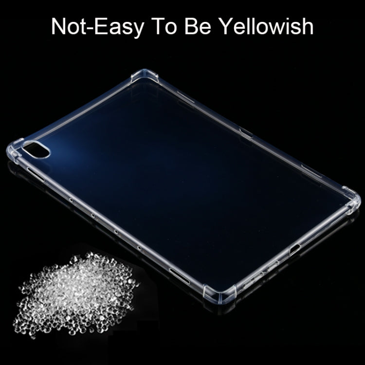 Clear TPU protective case with anti-yellowing design and reinforced corner guards