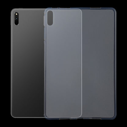 Huawei MatePad 11 TPU case with clear glossy frame and frosted back panel