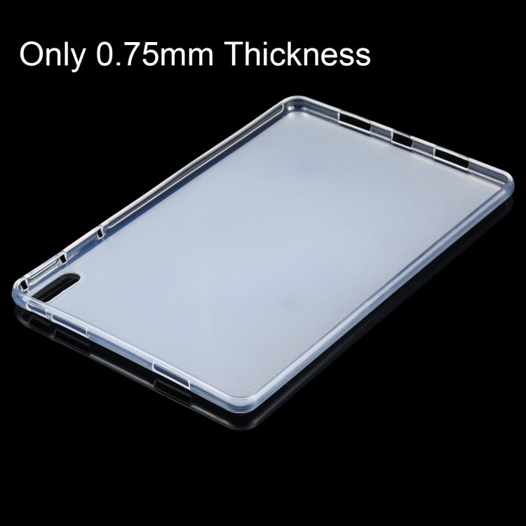 Huawei MatePad 11 ultra-thin 0.75mm TPU case with clear frosted back and bumpers
