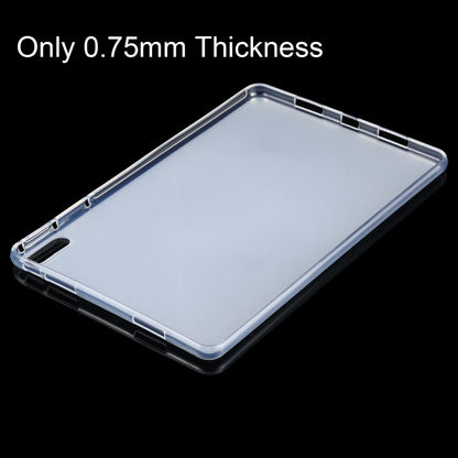 Huawei MatePad 11 ultra-thin 0.75mm TPU case with clear frosted back and bumpers