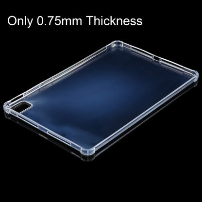 Clear TPU tablet bumper case with thin profile and corner protection