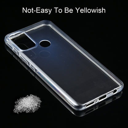 Transparent TPU case with precise port cutouts and slim, clear back