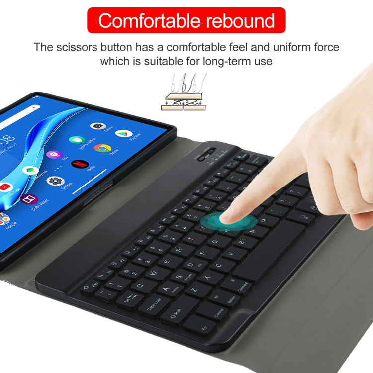 Black keyboard folio case with backlit keys and touch-ready typing cover