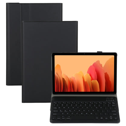 Detachable Bluetooth backlit keyboard tablet case with folio stand, black case and keyboard
