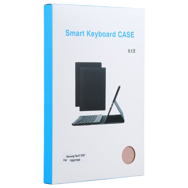 Smart keyboard case retail box in rose gold color