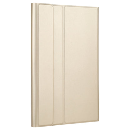Gold tablet folio case with vertical fold design