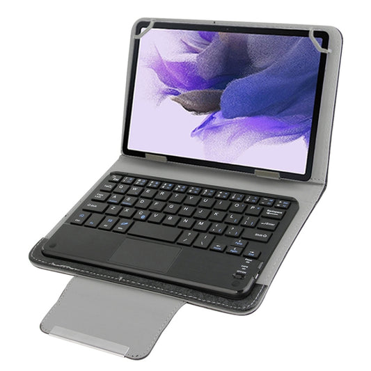 Black magnetic detachable Bluetooth keyboard case with touchpad for 7-inch tablets