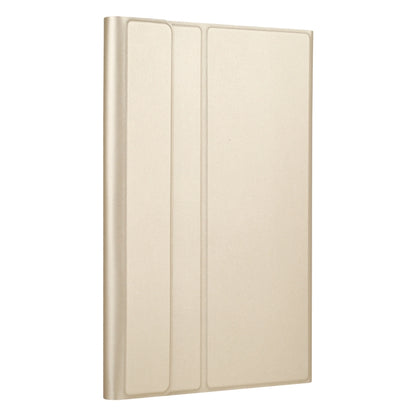 Gold-beige folio tablet case with vertical panel detail