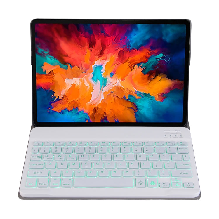 2-in-1 Bluetooth keyboard with backlit keys and protective folio case for tablet