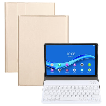 Beige 2-in-1 tablet case with removable Bluetooth keyboard and stand