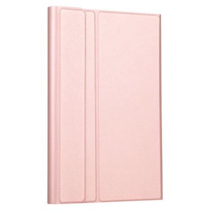 Rose gold folio-style tablet case with fold-over front