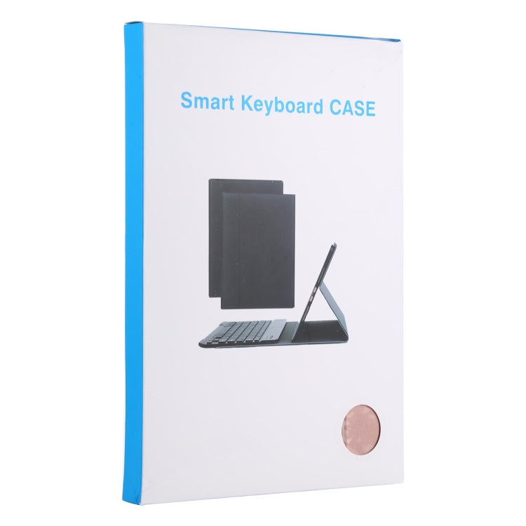 Retail box for smart keyboard case with tablet stand and keyboard shown
