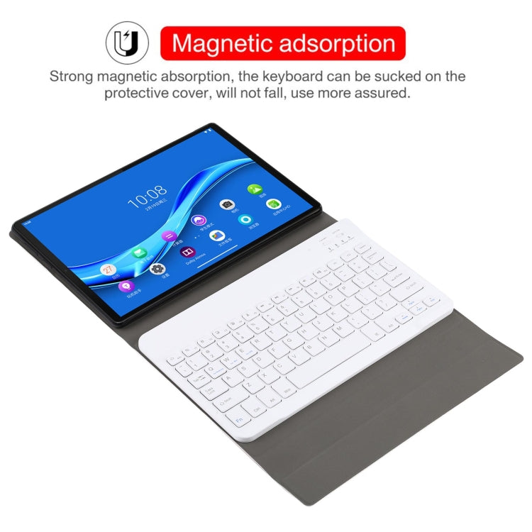 Detachable Bluetooth keyboard magnetically snaps onto the protective case