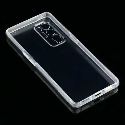 Clear protective case with raised edges and camera cutout