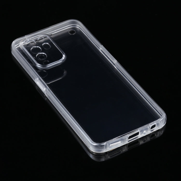 Clear TPU phone case with precise cutouts and raised camera and button areas